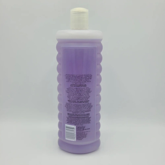 Avon Bubble Delight Lavender Garden Bubble Bath Purple 24 Fl oz. New Sealed - Picture 3 of 4
